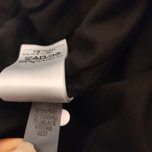 New Gap x Doen Pants Size 10 Trousers High Rise Pleated Wide Leg 32"x28" Cotton - Picture 9 of 12